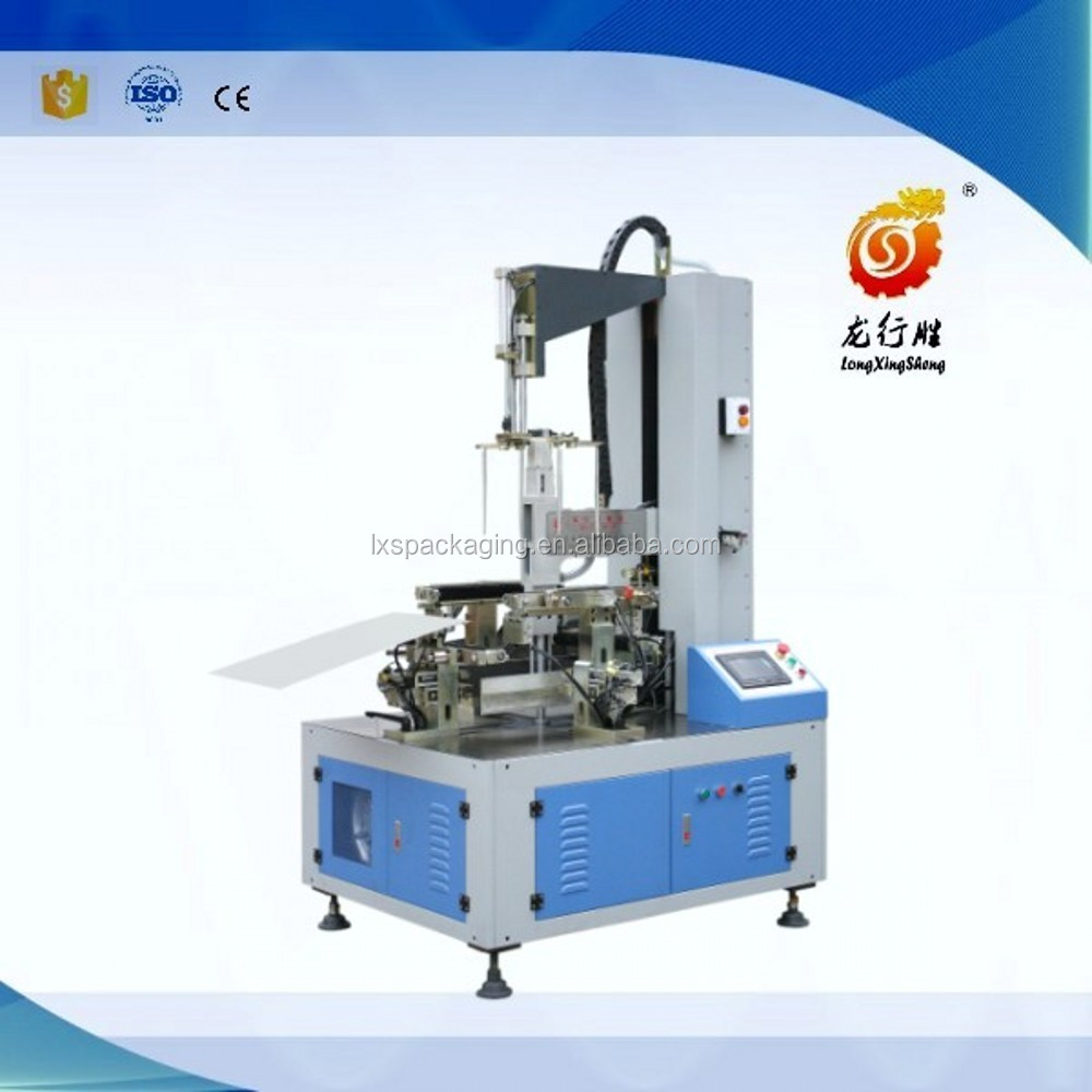 Полуавтоматическая формовочная машина для картонных коробок Long Xing Sheng
