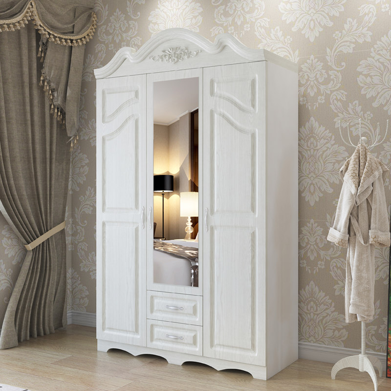 Простой дизайн спальни mdf шкаф