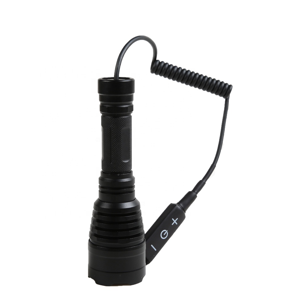 Amazon Hot Selling LED Strong Light hunting Green and red led Flashlight for Outdoor Activity Waterproof Luminous