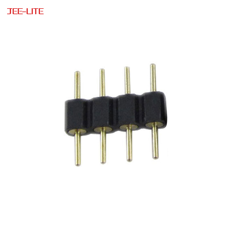 4Pin игольчатый разъем RGB разъем адаптера штекер типа двойной для 3528 5050 SMD светодио дный полосы света