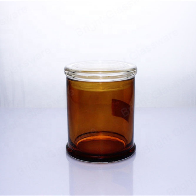 Плоская стеклянная банка Libbey с стеклянной крышкой, стеклянные банки и крышки для свечей, крышки для свечей с плоской крышкой