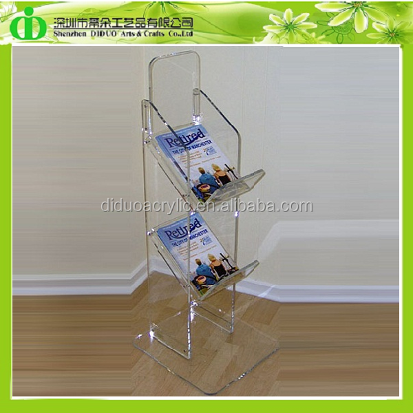 DDG-0012 пользовательские напольный акриловые книги, оргстекло книги, perspex книги стоят