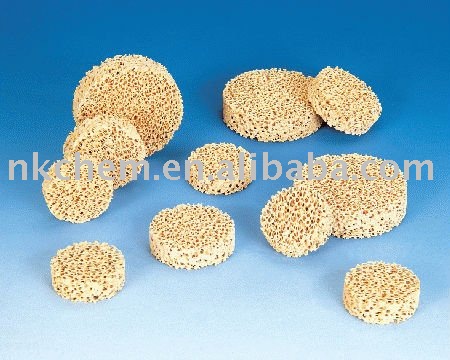 Ceramic Foam Filter  Alumina/Silicon Carbide/Zirconia 