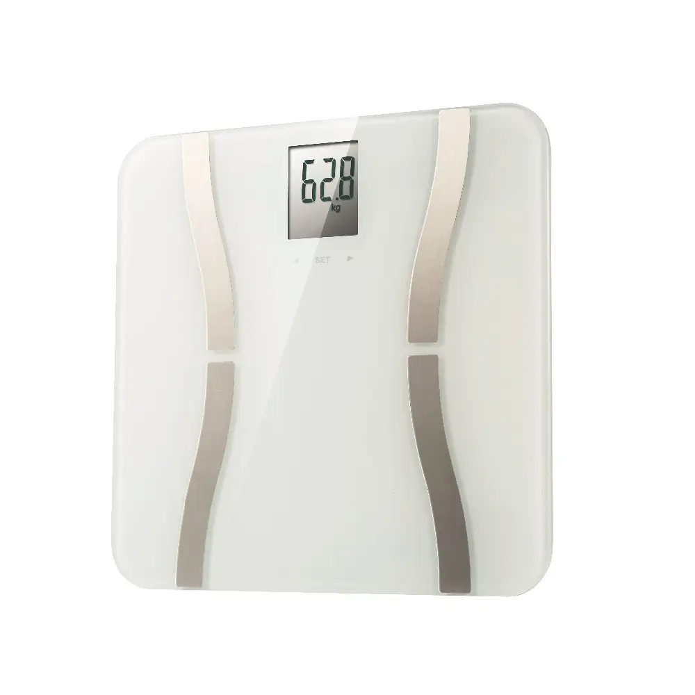 Household smart bathroom digital scale professional body composition analyzer with BIA