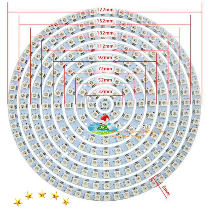 Лучшая цена sk6812 кольца светодиодные осветительные трубки rgbw кольцо