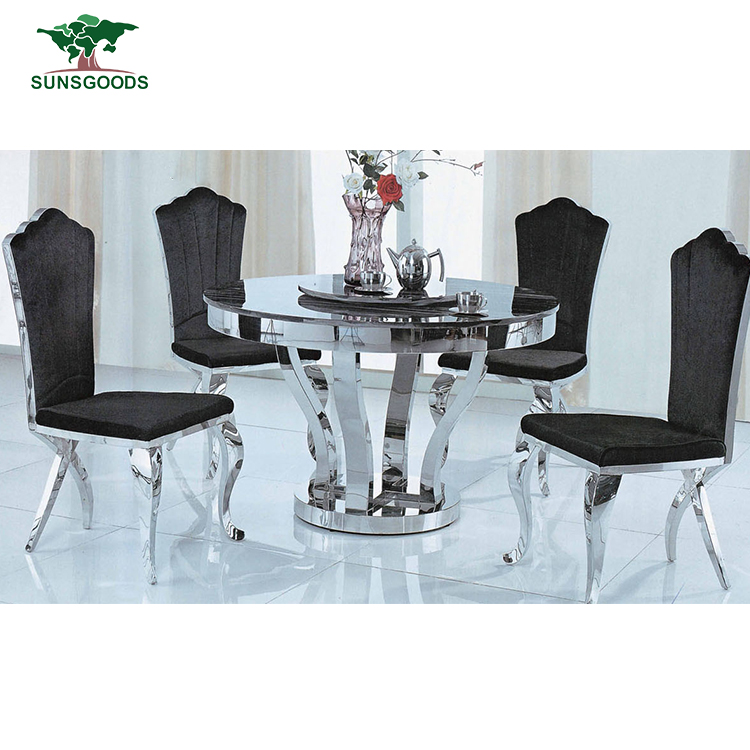 High Quality Restaurant Round Dinning Table Set