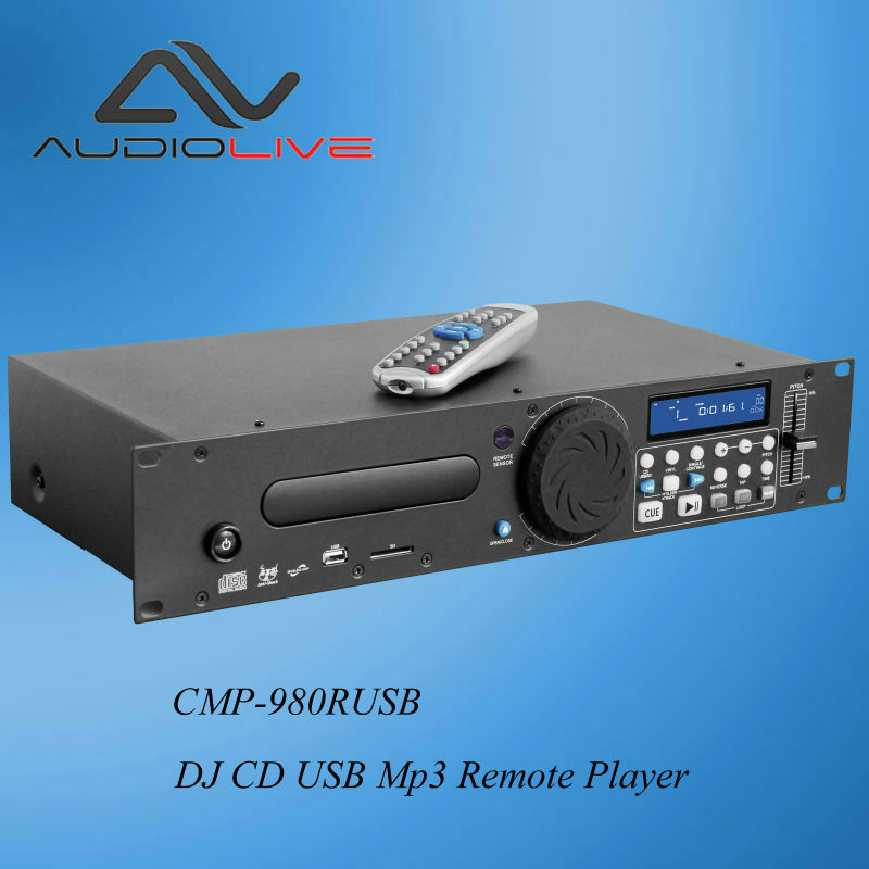 CMP-980RUB монтируемый в стойку CD и медиа профессиональный CD-плеер