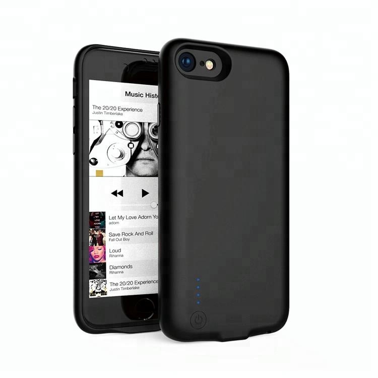 Умный тонкий чехол для телефона iPhone 8, чехол с внешним аккумулятором для iPhone 7, Внешнее зарядное устройство