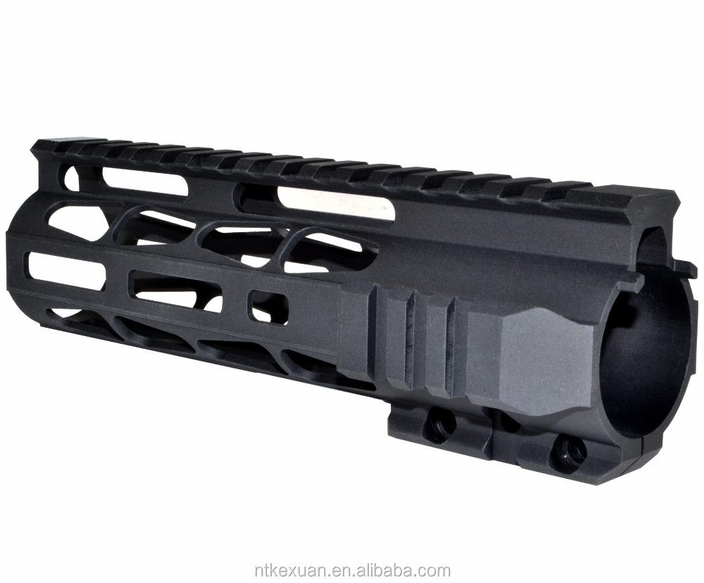 AR15 M-LOK серии супер тонкий свободный поплавок рукавицы Рука гвардии Quad Rail 7 "/10" 12,5 "/15"/16,5 "/19,5"