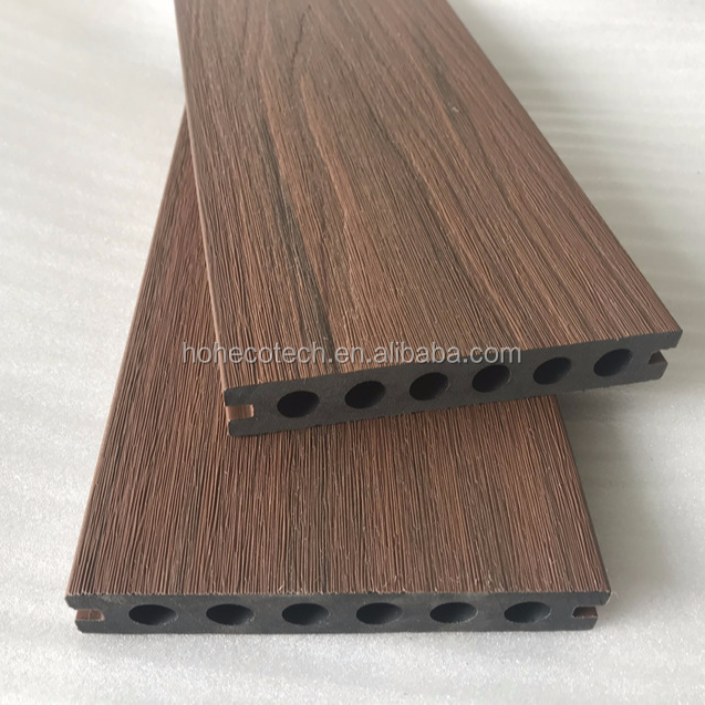high quality co-extrusion floor covering exterior wpc non-slip stair tile