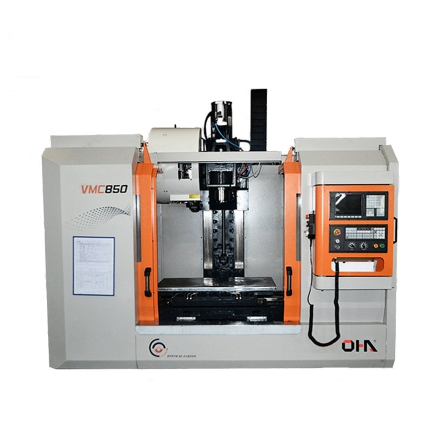 OHA бренд VMC-610 вертикальный фрезерный станок с ЧПУ