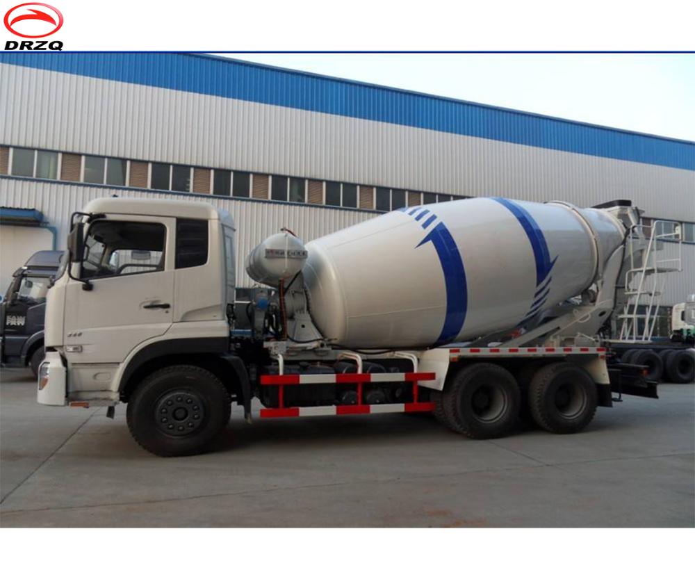 Dongfeng бренд 6x4 шасси 10 m3 самозагружающийся бетономешалка грузовик с насосом