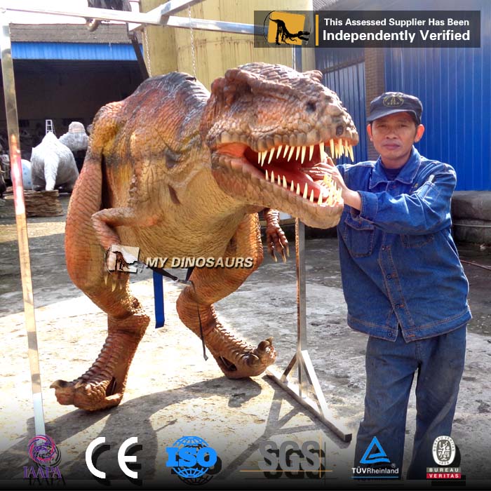 MY-Dino AM27-4 реалистичный костюм динозавра для взрослых