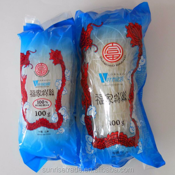 Сертифицировано HACCP/ISO/FDA/QS зеленых бобов Longkou ленты вермишелли