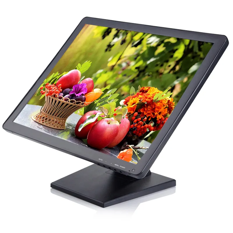 15 17 19 Inch Waterproof Usb Pos Touch Screen Monitor with desktop