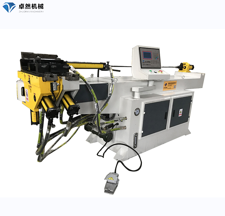 DW-50 CNC Automatic Cnc Manual Electricbar Mandrel Copper Profile Multi-Function Hydraulic Tube Pipe Bender Pipe Bending Machine