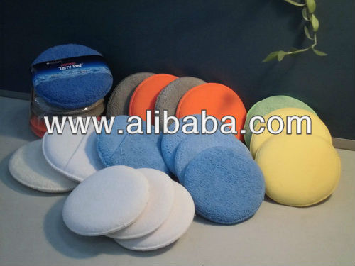 [HBmicrofiber] Cotton and Microfiber Wax Applicator Pad