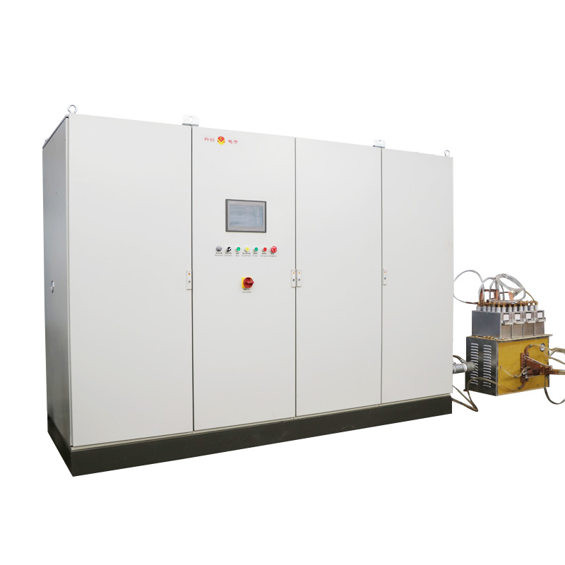 Automatic high efficiency Fry pan capsule bottom induction welding machine induction heating power supply