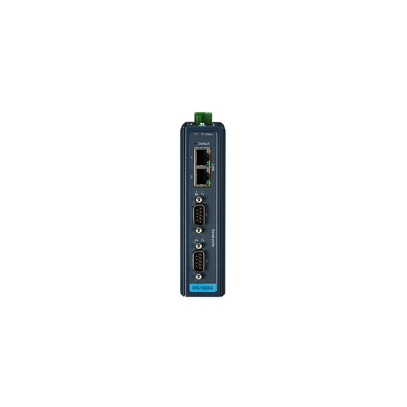 Advantech EKI-1522CI-BE 2-портовый RS-232/422/485 последовательный сервер последовательных устройств
