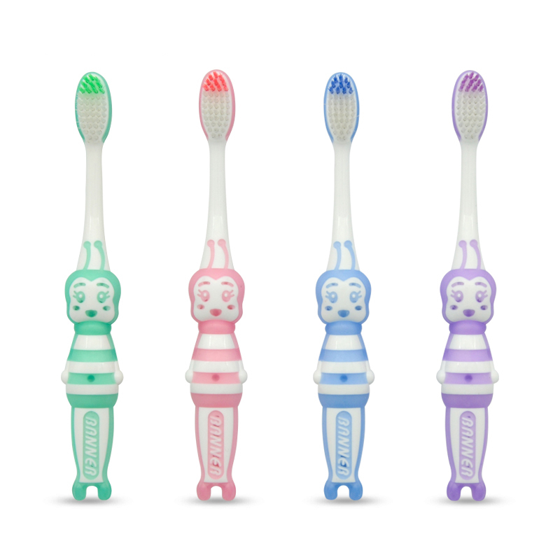 Kids Toothbrush Bee Cute Handle with Soft Bristles Toothbrush for Children