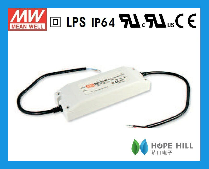MEANWELL 60w PMW Диммируемые Водонепроницаемые светодиодные туда и обратно/драйвер для фонарика/трансформатора/контроллер/импульсивный источник питания ELN-60