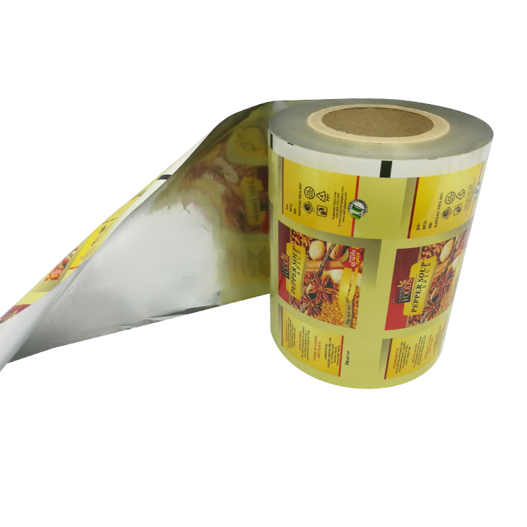 Rewind Roll stock алюминиевая пластиковая пленка для упаковки пищевых продуктов для печенья и орехов