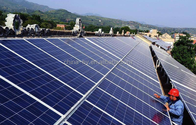 HDG steel rooftop rack solar tracker