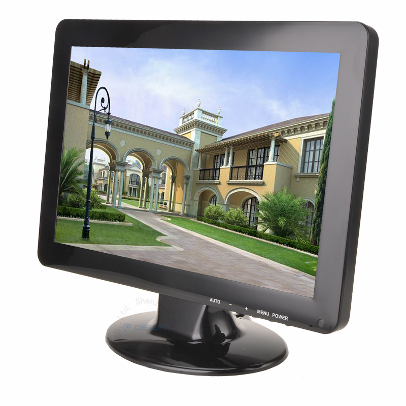 Высокая яркость 12 дюймов ЖК CCTV PC монитор LED монитор
