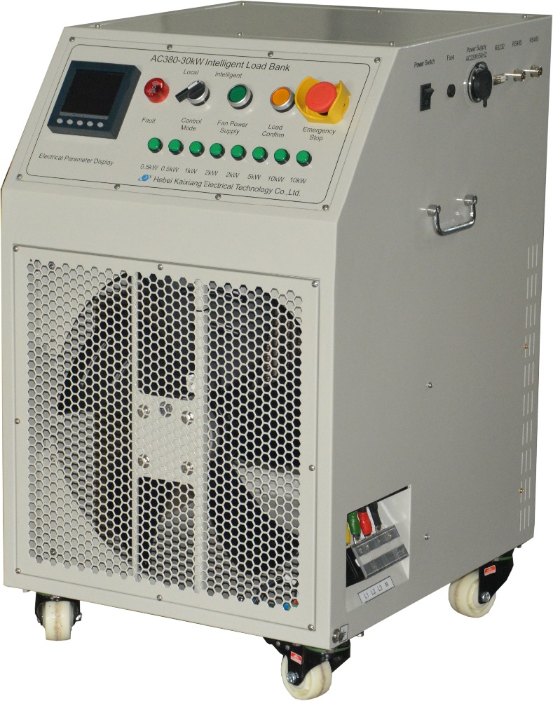 30kW resistive dummy load bank for generator test