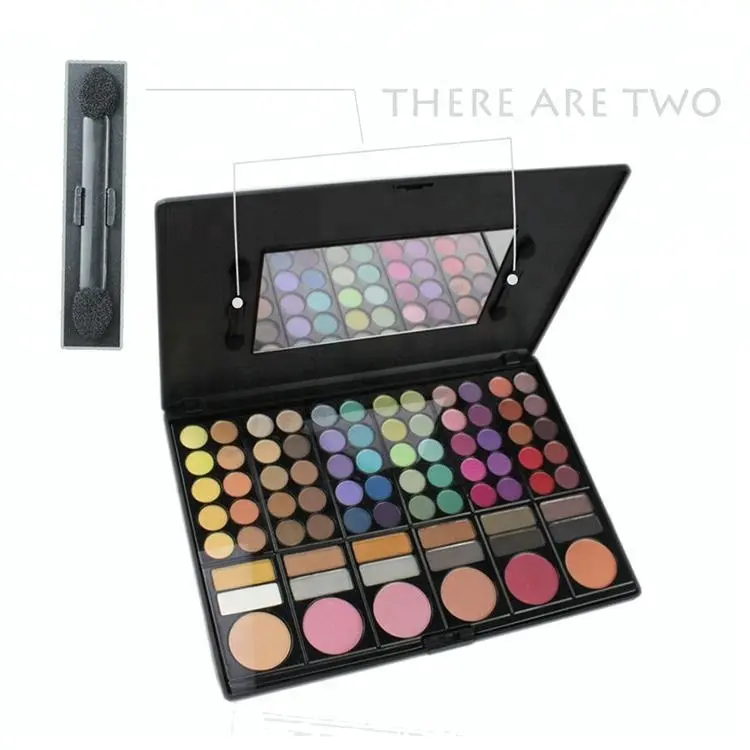 Hight quality 24 color free makeup samples,18 eyeshadow combination 3 blush, 3 contour holiday makeup sets