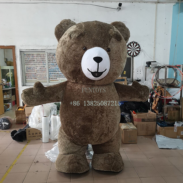 Funtoys CE надувной медведь персонаж талисманы костюмы