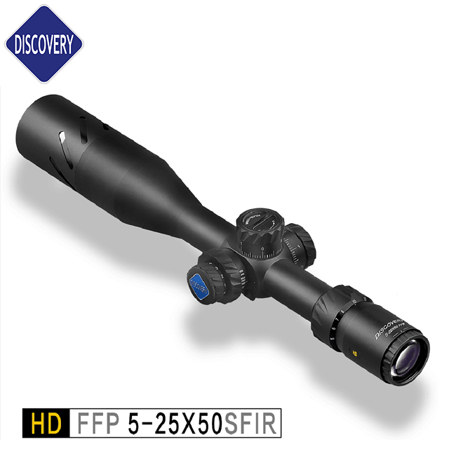Хит! FFP Discovery HD 5-25X50SF с подсветкой airgun scopes дальний Снайперский прицел