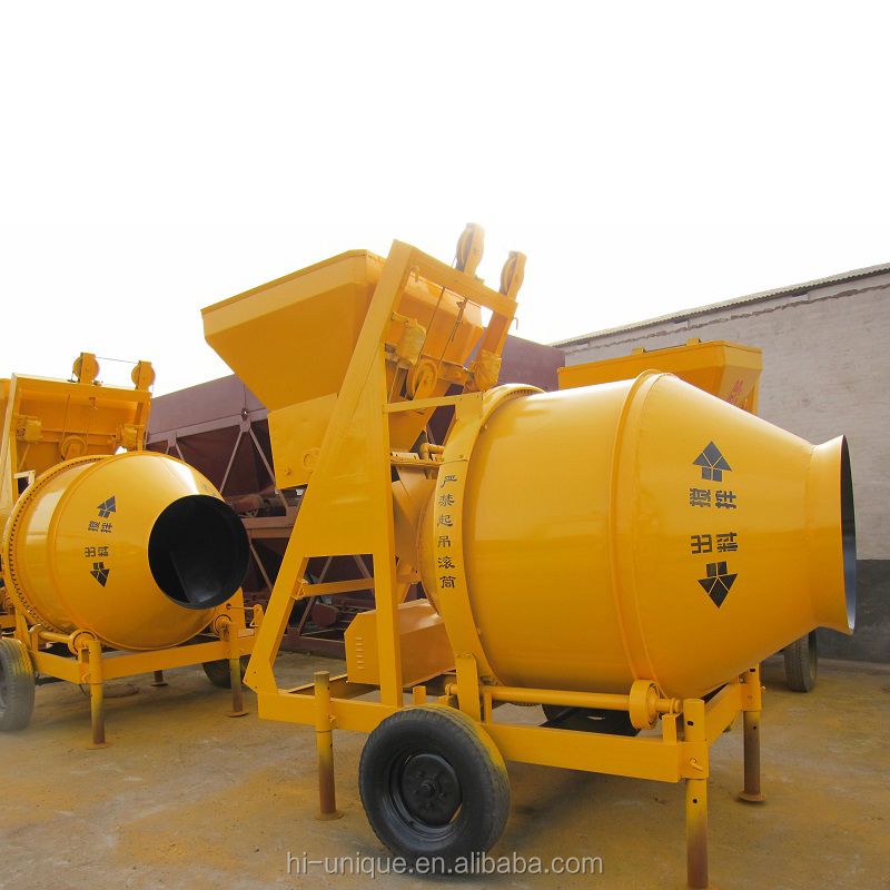 Бетономешалка с цементным барабаном JZC500