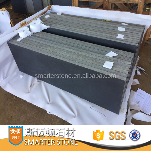 120x40 см черный базальт мощения Античная базальта отточенные отделка