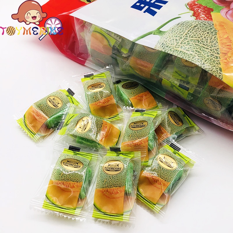 Марка Toymerike, гамма, дыня, канталупа, фруктовый аромат, жевательные конфеты