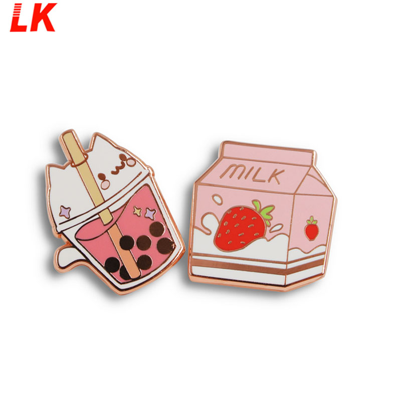 2020 New design custom metal cartoon character die struck lapel pins