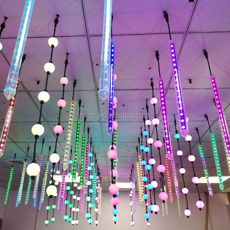 Установка 3d rgb led труба/led свет диско шар/led 3d трубка для ночного клуба