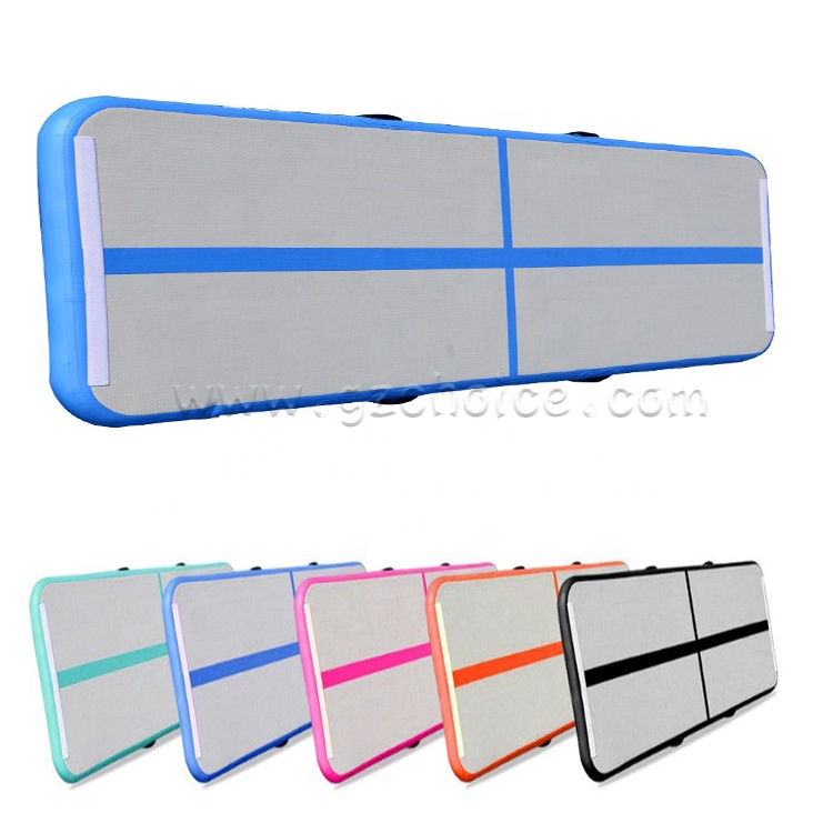 3m 4m 6m or Customized Inflatable Gym Mat Air Tumbling Track Gymnastics Training Mat inflatable air tracks
