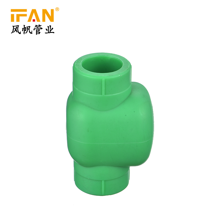 Wholesale Plumbing Fittings Names plomberie ppr tuyaux et raccords Plastic PPR Check Valve 20-32mm PPR Fitting Check Valve