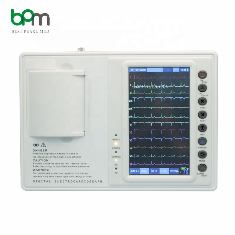 BPM-E307 сенсорный экран ЭКГ аппарат 3-канальный ЭКГ цена