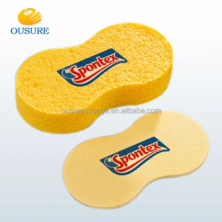 High density Cheap price latest products in the market Compressed Printing Cellulose cleaning Sponge Factory