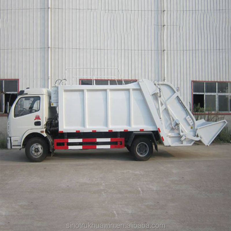 Уплотнительный мусоровоз Dongfeng, 3 тонны, цена