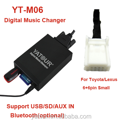 Автомобильный стерео usb mp3 aux адаптер для Toyota lexus с большой вилкой/маленькой вилкой/вилкой cdc