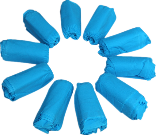 Одноразовые пластиковые медицинские Чехлы для обуви CPE