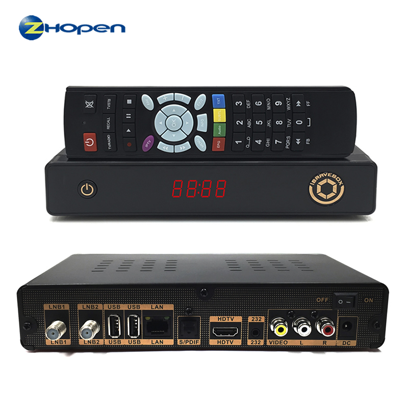 Китайский завод OEM Высокое качество iBRAVEBOX F10S FULL HD 1080p mpeg4 Бесплатные Каналы h.265 спутниковый ресивер с портом sim-карты