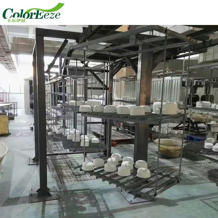 Coloreeze JHTC-700-880 фарфоровый порошок спрей машина эмалевым покрытием линии