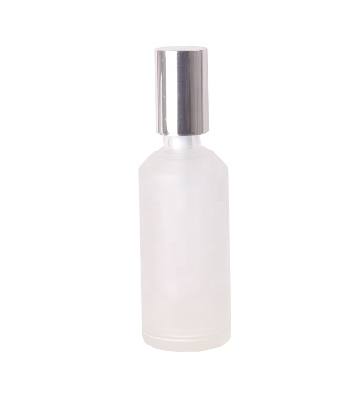 F21-50ML Новый парфюмерный распылитель, пустой многоразовый Матовый круглый стеклянный флакон для духов с распылителем в наличии