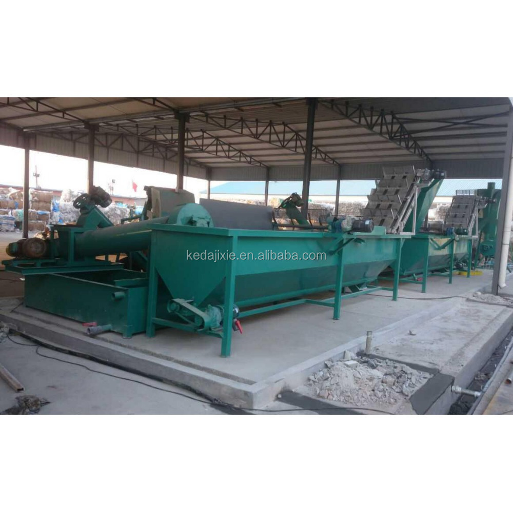 Бренд KEDA, промывочная линия для переработки полиэтиленовой пленки LDPE HDPE PP PE