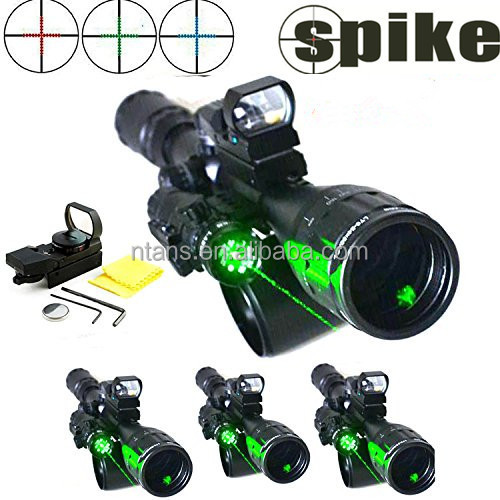 6-24x50, красный, зеленый, синий, прицел/1 ''кольцо 20 мм + Red dot Коллиматорный прицел красная + зеленый лазерный прицел Красная точка зрения колиматорным прицелом