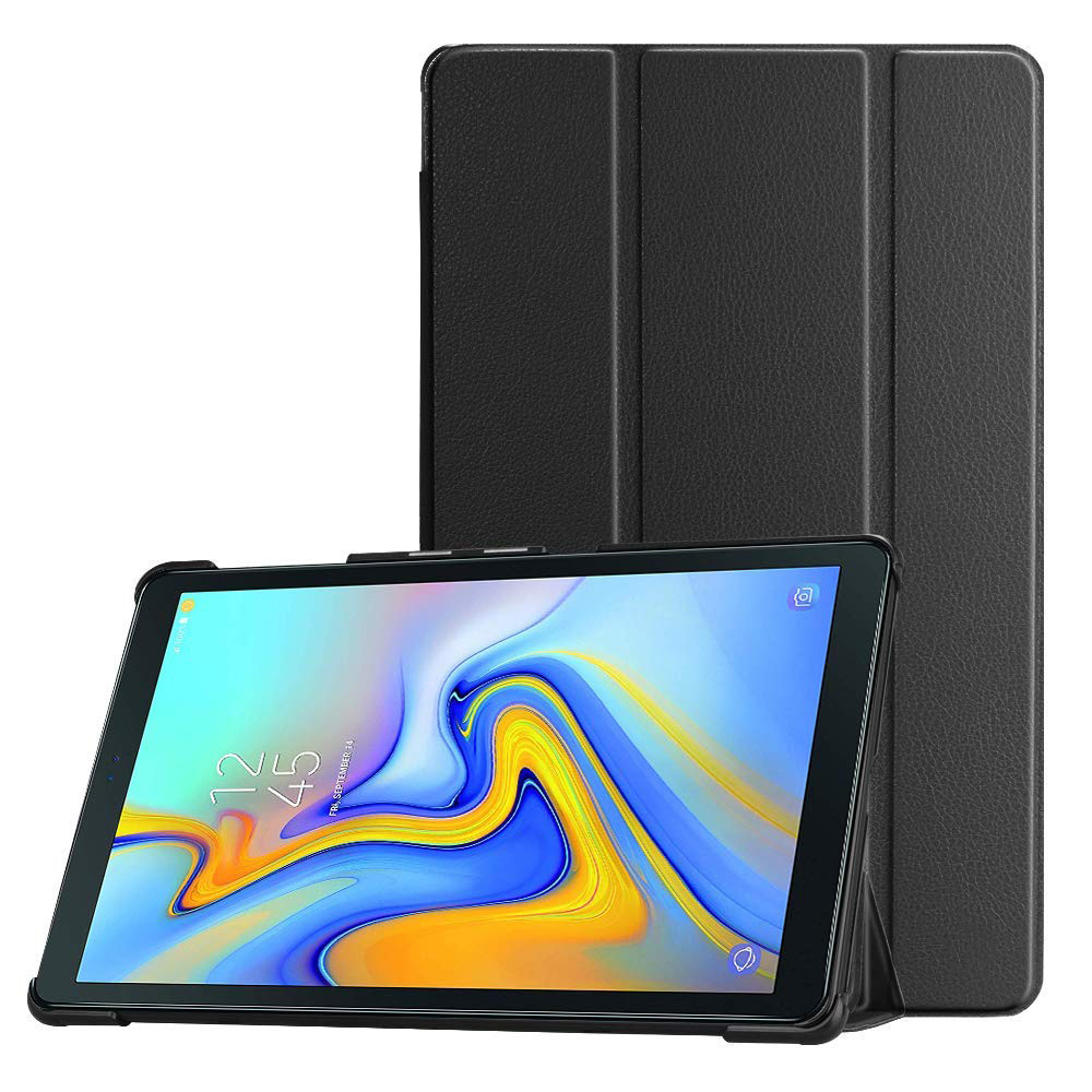 Легкий умный чехол-подставка из искусственной кожи для Samsung Galaxy Tab A 10,5 T590 с автоматическим переходом в спящий режим/пробуждением